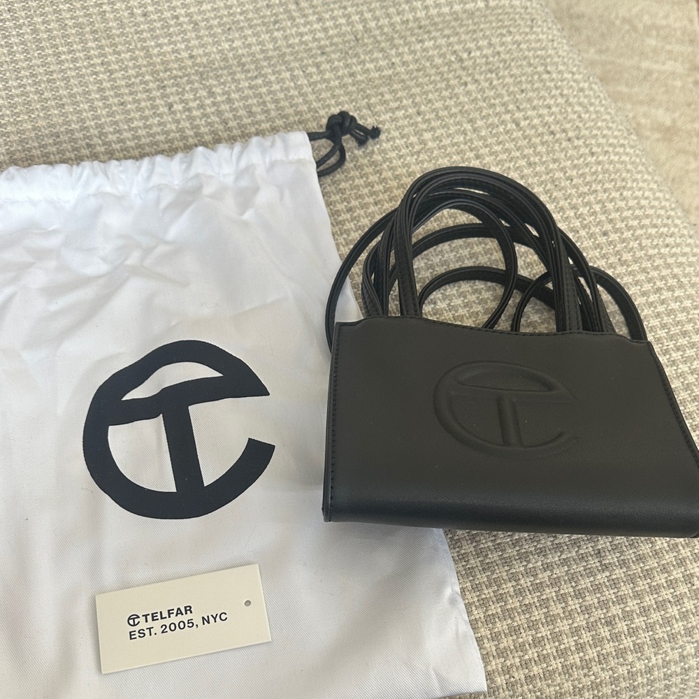 Telfar Black Mini Bag